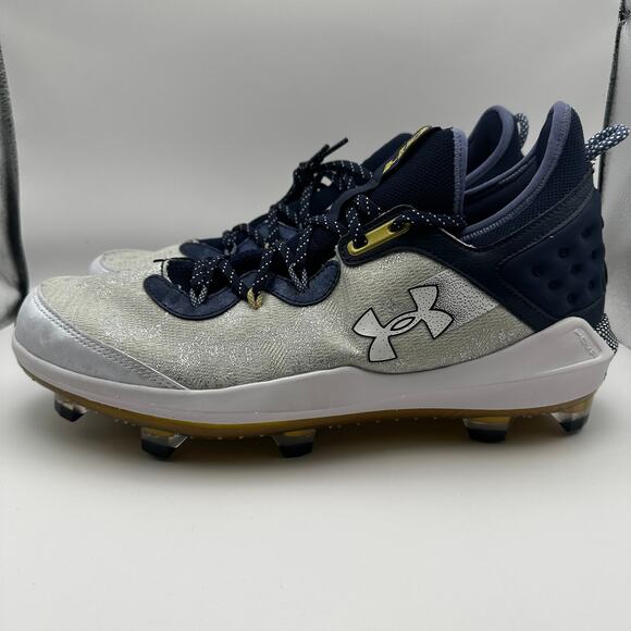 Under Armour Mens 13.5 Harper 8 Elite TPU Baseball Cleats 3026591-102 main image 8